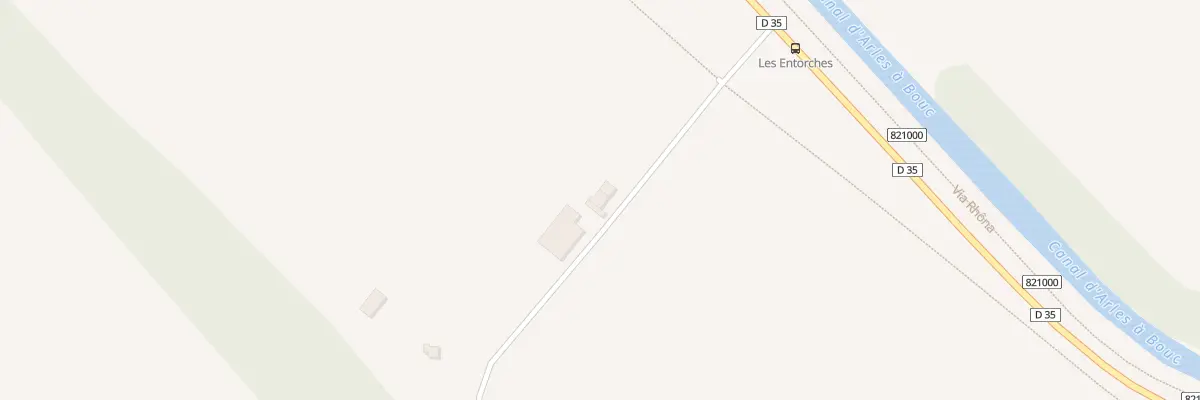 Plan du 9061F Quai Mas-Thibert à Arles