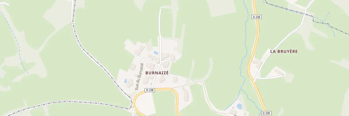 Plan du 5120 Burnaize à Cenves