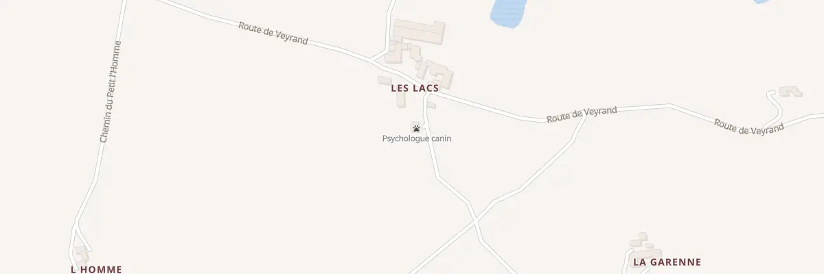 Plan du 675 Rte de Veyrand à Colombier-le-Vieux