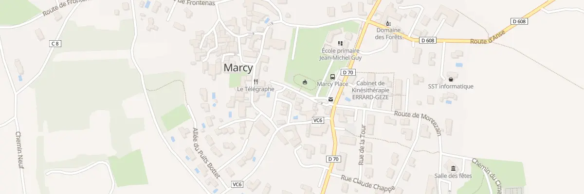 Plan du 41 All des Glycines à Marcy