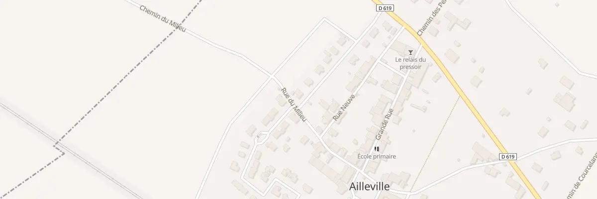 Plan du 12 Rue des Verdenoises à Ailleville