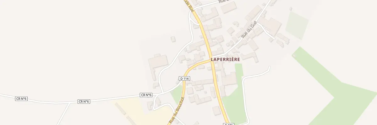 Plan du 9002 Rue du Bouchot (laperriere) à Poiseul-la-Ville-et-Laperrière