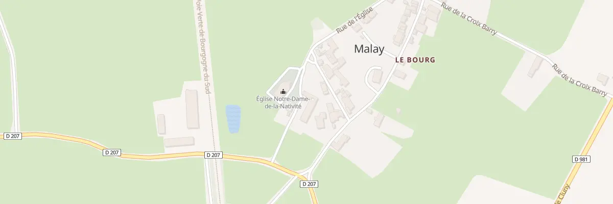 Plan du 4 Rue de l’Eglise à Malay