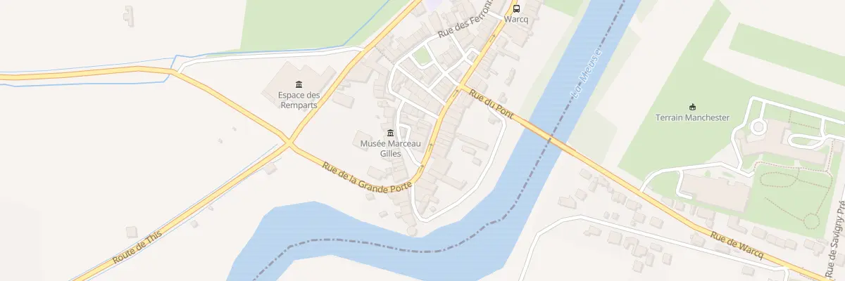 Plan du 40 Rue de la République à Warcq