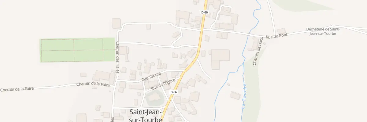 Plan du 5014 Le Village à Saint-Jean-sur-Tourbe