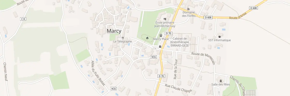 Plan du 37 All des Glycines à Marcy