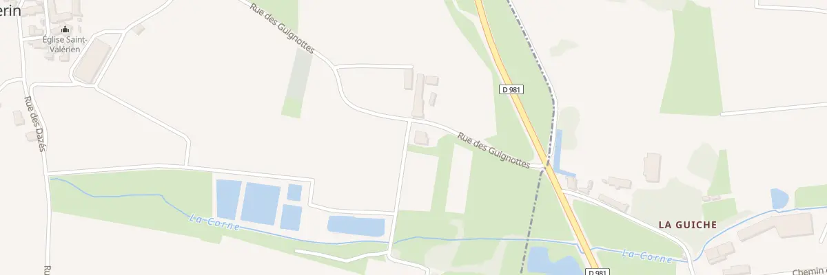 Plan du 22 Rue des Guignottes à Saint-Vallerin