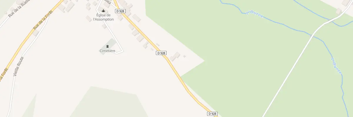 Plan du 2 Rte de Langres à Maisey-le-Duc