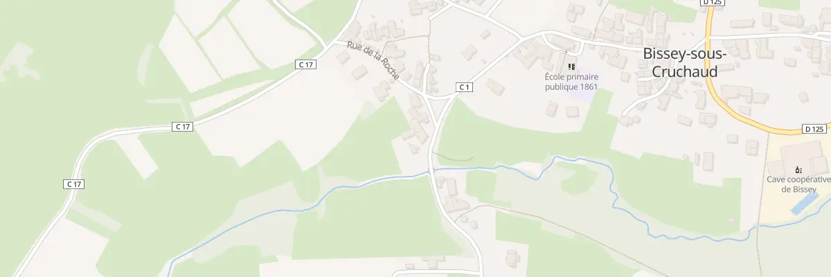 Plan du 12 Rue de la Ramalle à Bissey-sous-Cruchaud