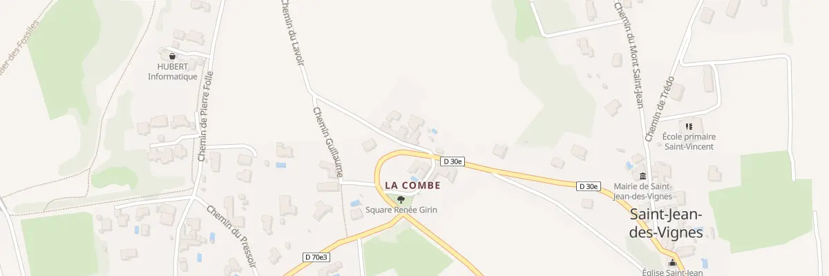 Plan du 26 Chem du Lavoir à Saint-Jean-des-Vignes