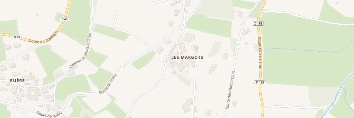 Plan du 5123 Aux Margots à Pierreclos