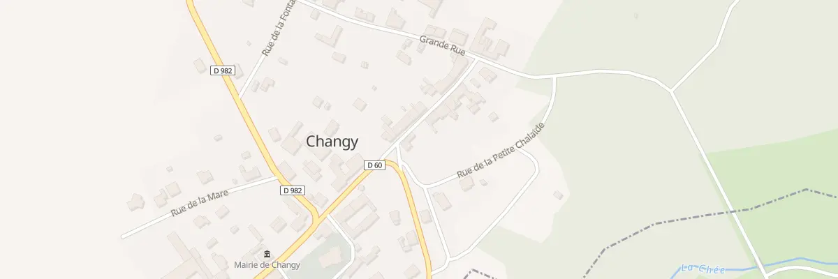 Plan du 9 Rue de Bar le Duc à Changy