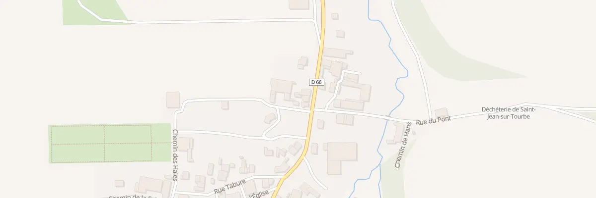 Plan du 5018 Le Village à Saint-Jean-sur-Tourbe