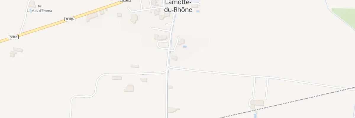 Plan du 5127 La Prade à Lamotte-du-Rhône