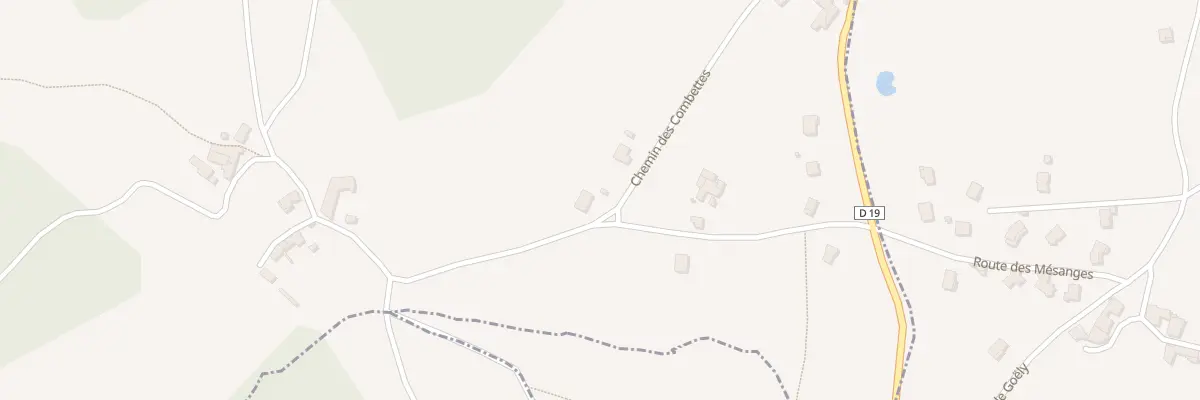 Plan du 769 Rte de Couroulle à Roisey
