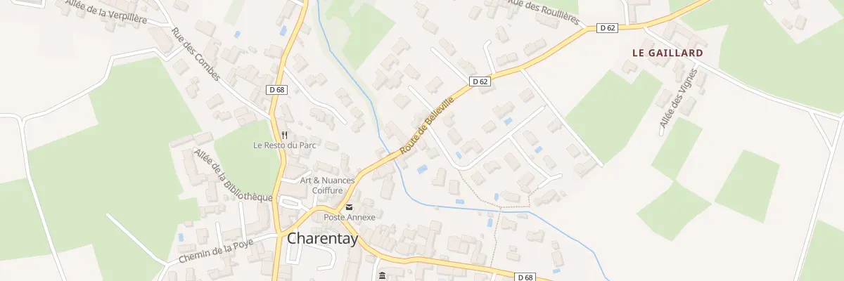 Plan du 10 All du Sancillon à Charentay