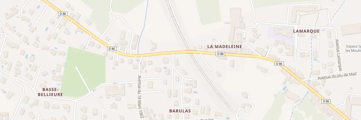 Plan du 1 Rue de la Croix à Viviers