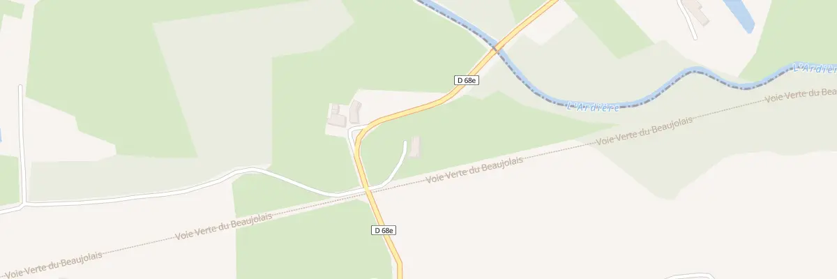 Plan du 490 Rte de Pizay à Saint-Lager