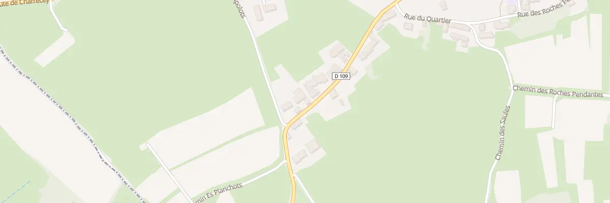 Plan du 12 Rte de Mercurey à Aluze
