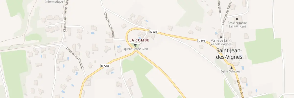 Plan du 35 Rue de la Combe à Saint-Jean-des-Vignes