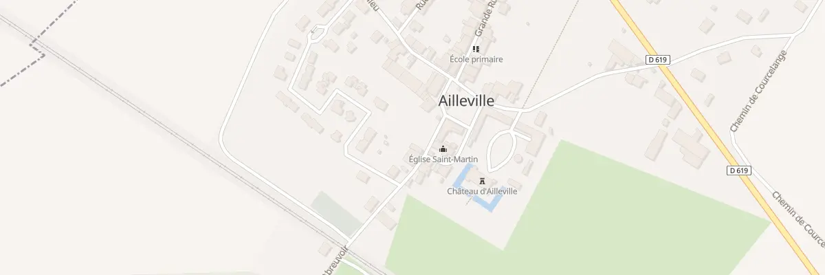 Plan du 8 Rue de l’Abreuvoir à Ailleville