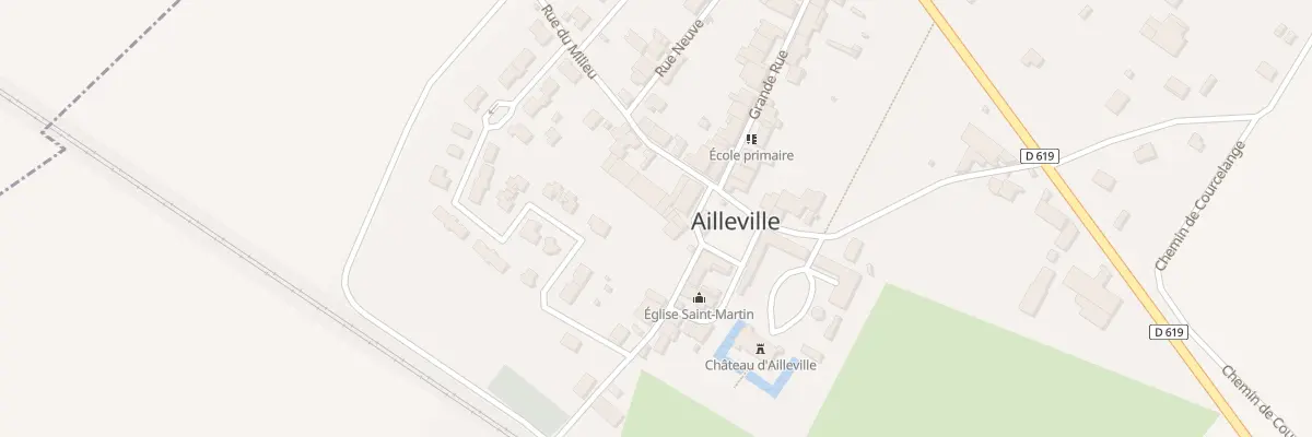 Plan du 6 Rue de l’Abreuvoir à Ailleville