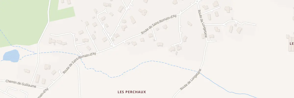 Plan du 233 Rte de Saint Romain d’Ay à Quintenas