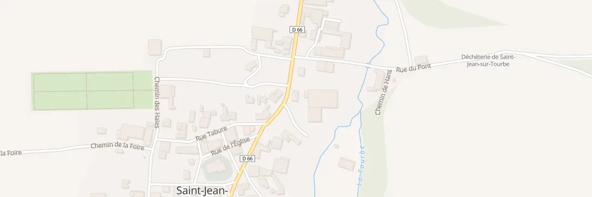 Plan du 5029 Le Village à Saint-Jean-sur-Tourbe