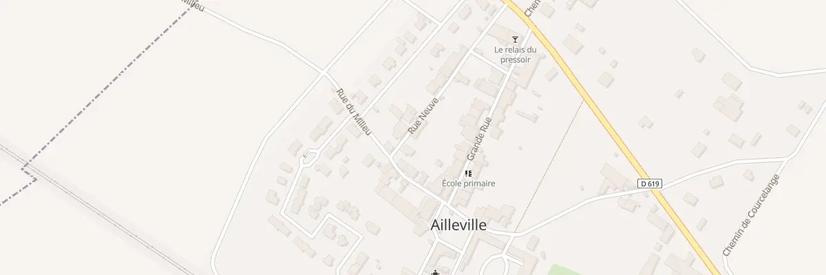Plan du 5 Rue Neuve à Ailleville