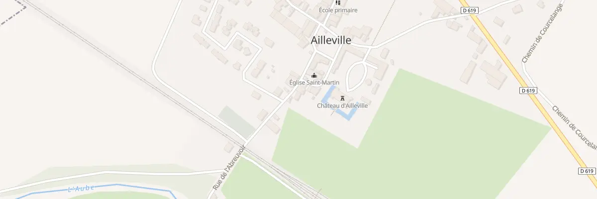 Plan du 7 Rue de l’Abreuvoir à Ailleville