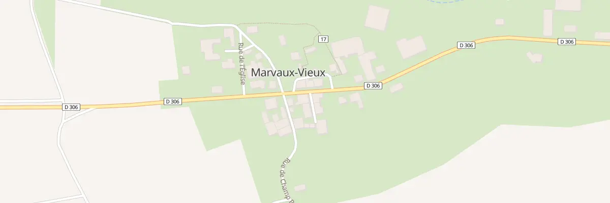 Plan du 7 Rue Principale à Marvaux-Vieux
