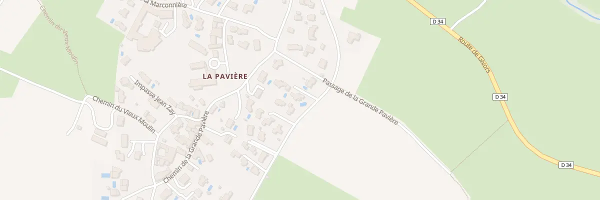 Plan du 232A Che de l’Ancienne Voie Ferrée à Mornant