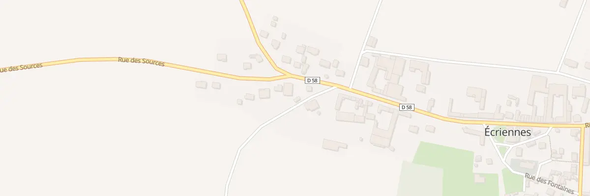 Plan du 26 Rue St Hilaire à Écriennes