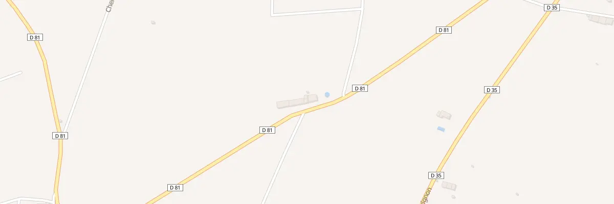 Plan du 702 Cd 81 E Rte de Mezoargues à Boulbon