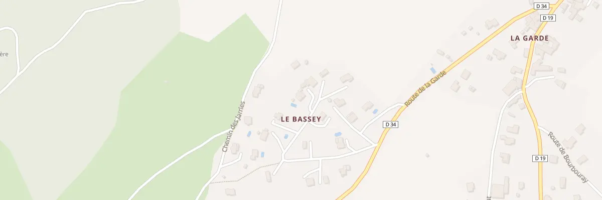 Plan du 247 Lot Bassey à Roisey
