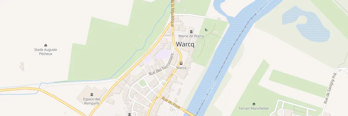 Plan du 3 Rue des Ferronniers à Warcq