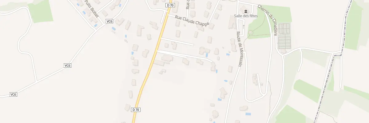 Plan du 367 Rte de Charnay à Marcy
