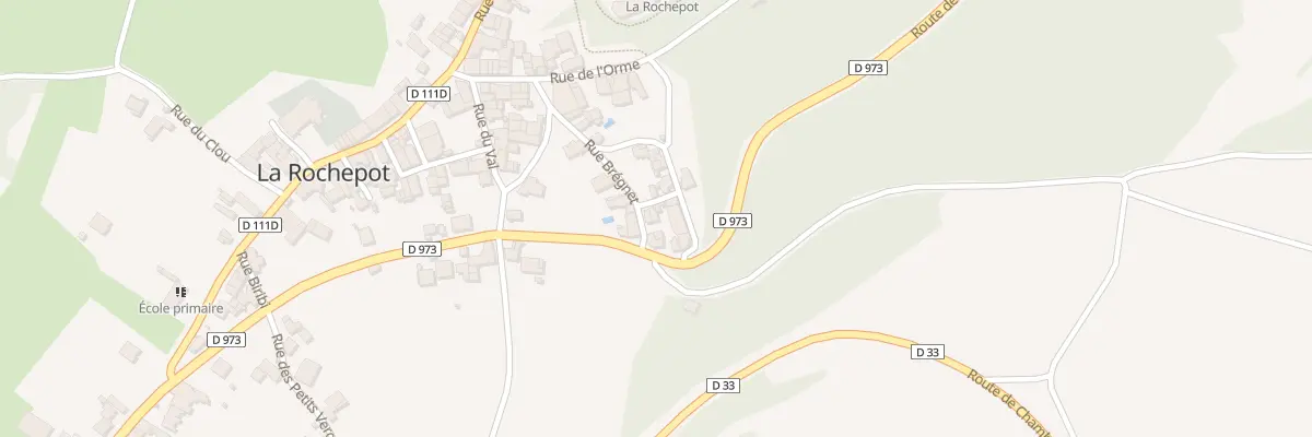 Plan du 5176 Rue Richard à La Rochepot