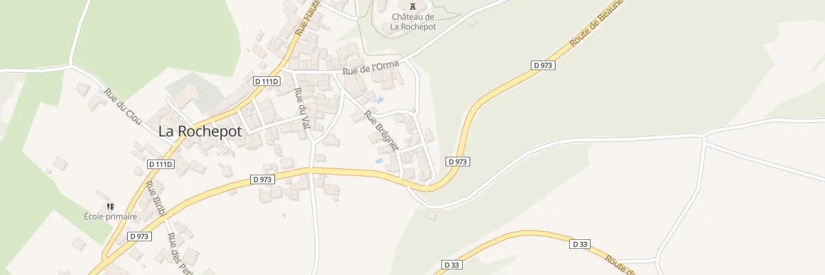 Plan du 5064 Le Village à La Rochepot