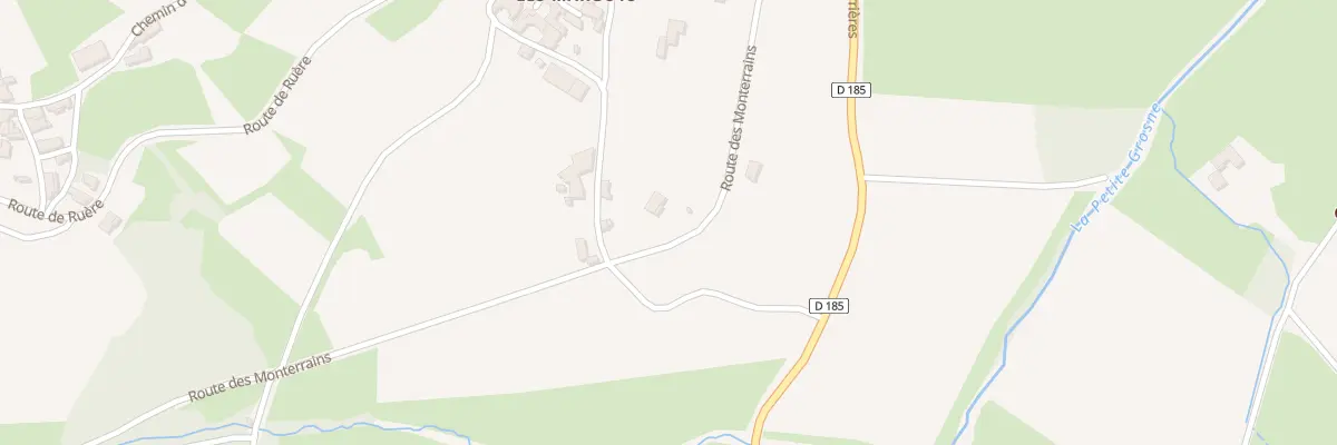 Plan du 337 Rue des Margots à Pierreclos