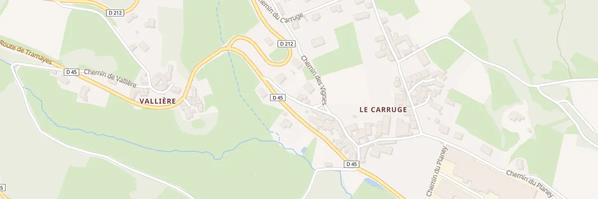 Plan du 5545 Che des Vignes à Pierreclos