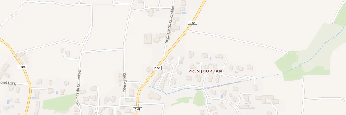 Plan du 5673 Pres Jourdan à Villié-Morgon