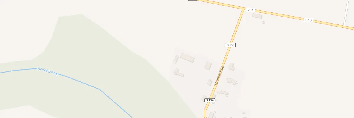 Plan du 44 Gr Grande Rue à Isle-sur-Marne