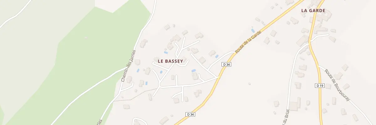 Plan du 236 Lot Bassey à Roisey