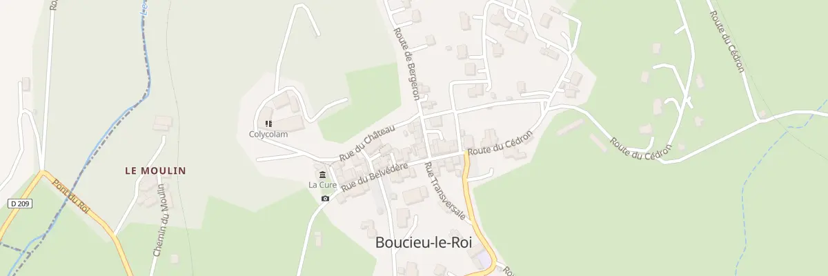 Plan du 125 Rue Transversale à Boucieu-le-Roi