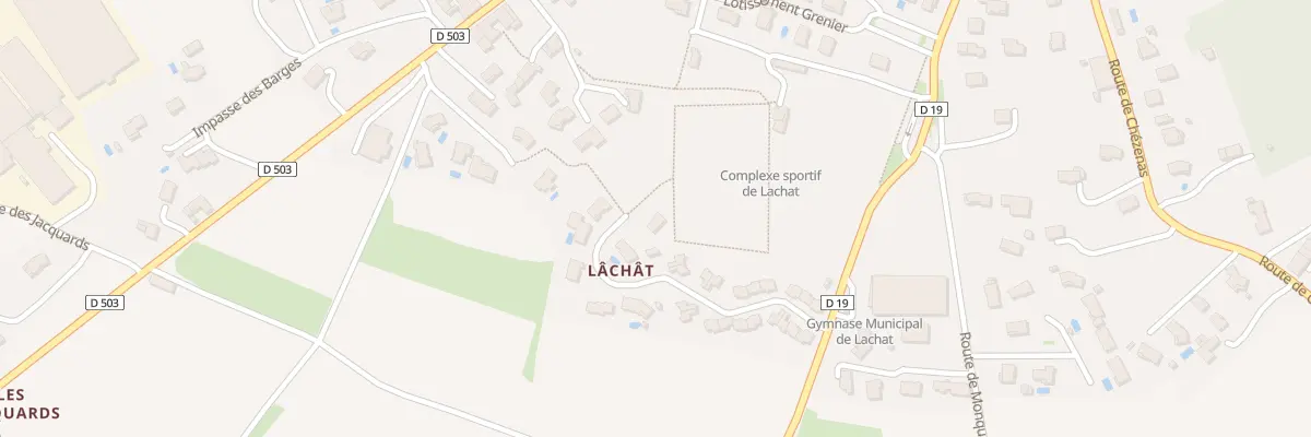 Plan du 26 Lot Lachat à Maclas