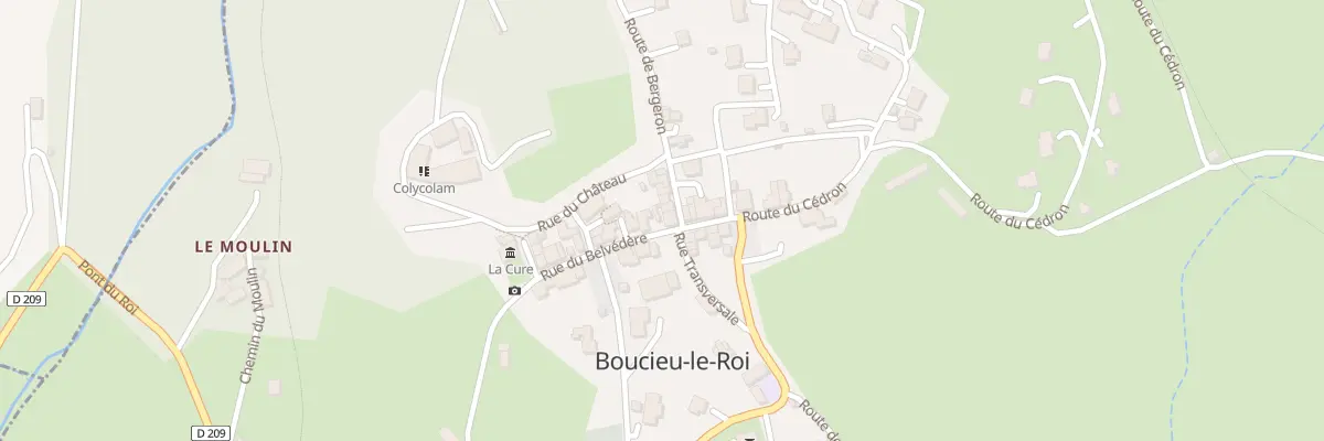 Plan du 54 Rue du Belvedere à Boucieu-le-Roi