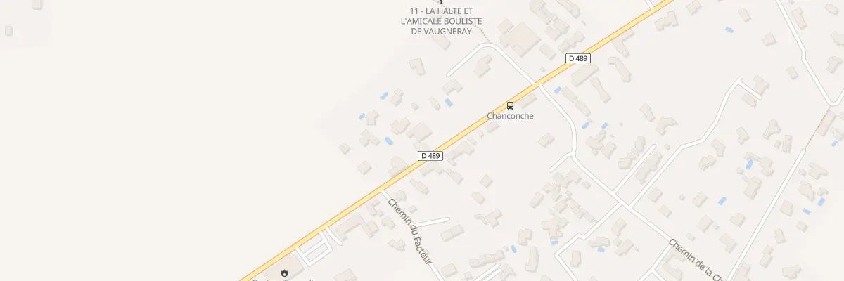 Plan du 14 Rte de Bordeaux à Vaugneray