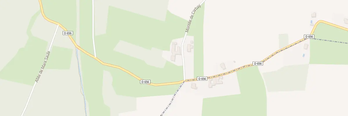 Plan du 53 Vc Montee de Corbay à Pommiers