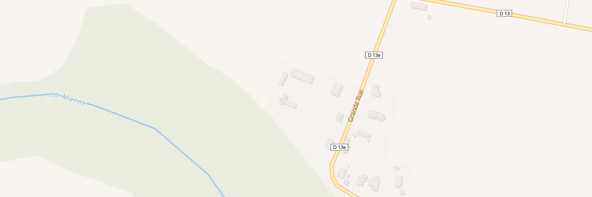 Plan du 42 Gr Grande Rue à Isle-sur-Marne